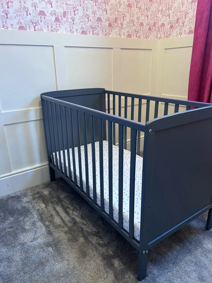 Baby Elegance New Cot & Mattress - Image 1