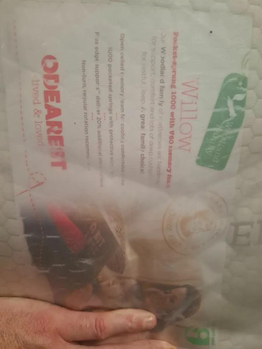 5ft king Odearest Willow Mattress - Image 4