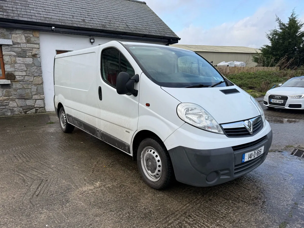 2014 vauxhall vivaro for sale new CVRT - Image 1