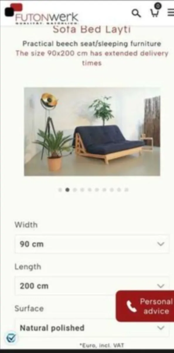 German futon - Image 1