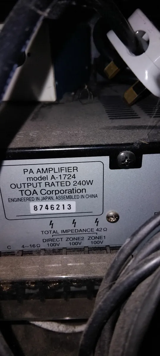 Amplifier / PA system - Image 2