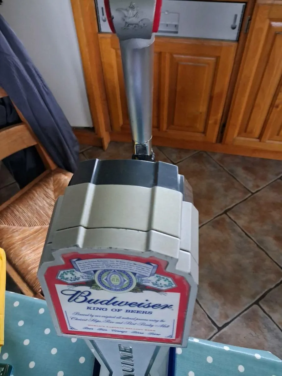 Budweiser  beer tap - Image 2