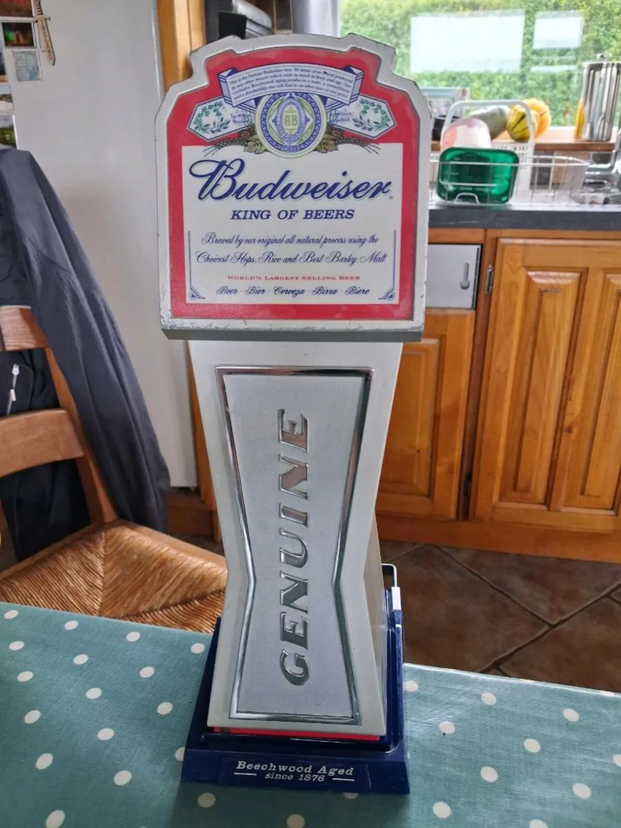 Budweiser  beer tap - Image 3