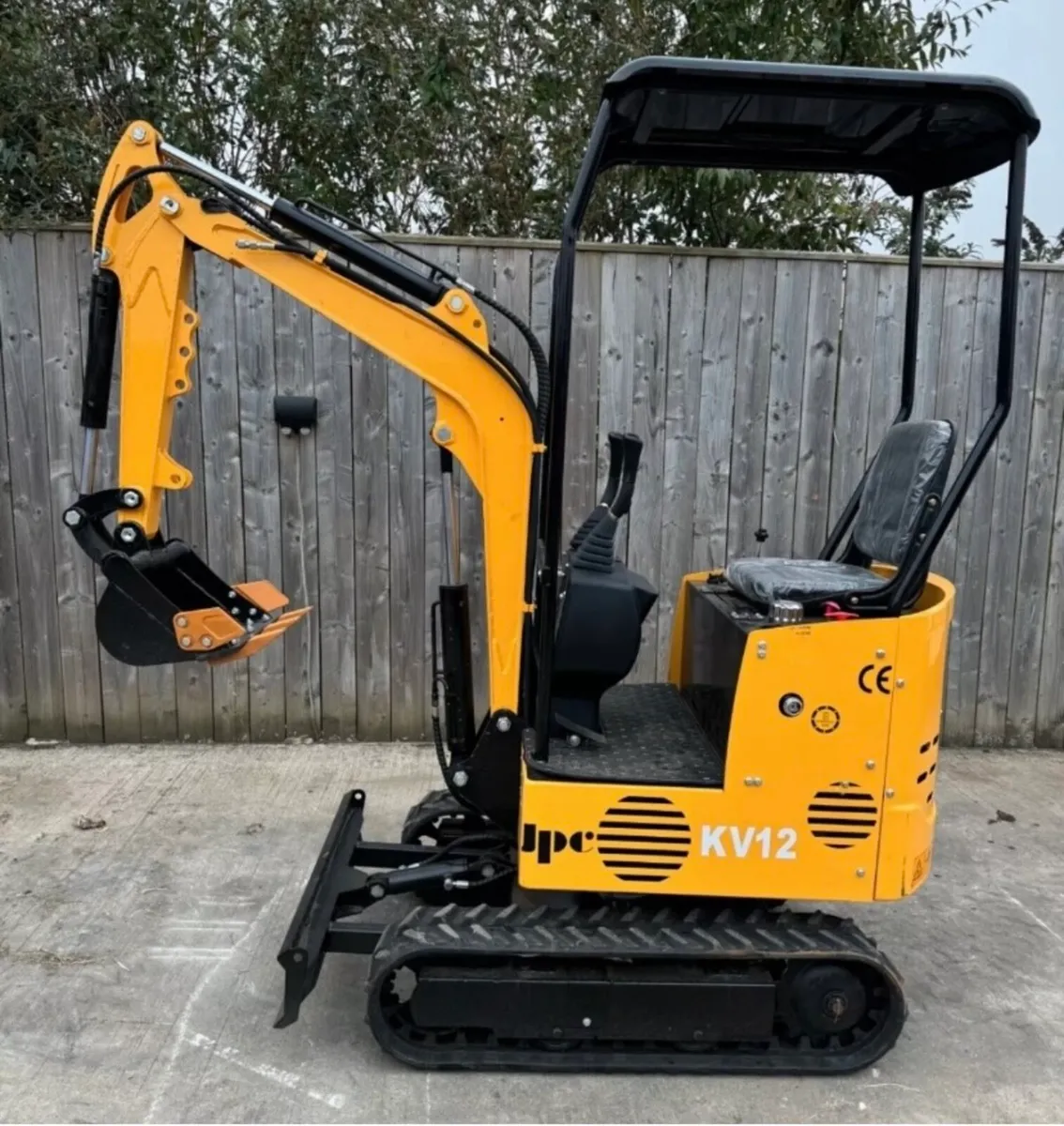 JPC HT12 Mini Digger Unused 2025 Diesel - Image 1