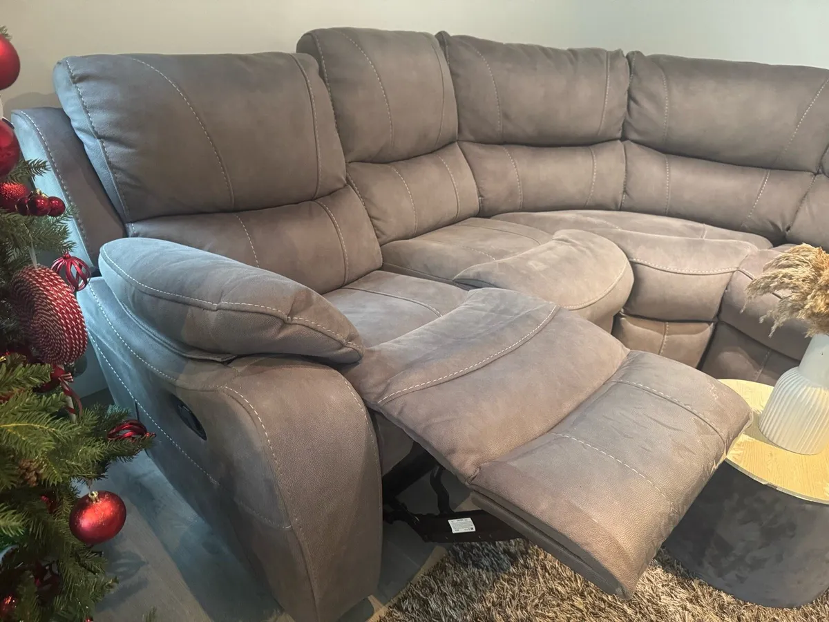 Ez Living recliner corner sofa delivery extra - Image 3