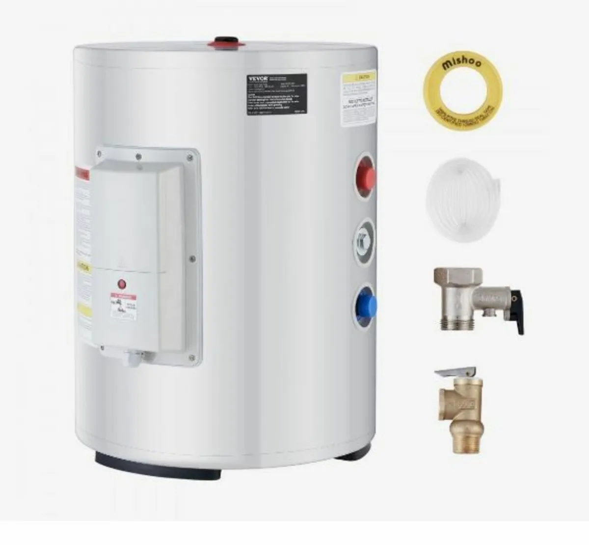 Electric Water Heater, 10 Gallon Tank Instant Hot - Image 1