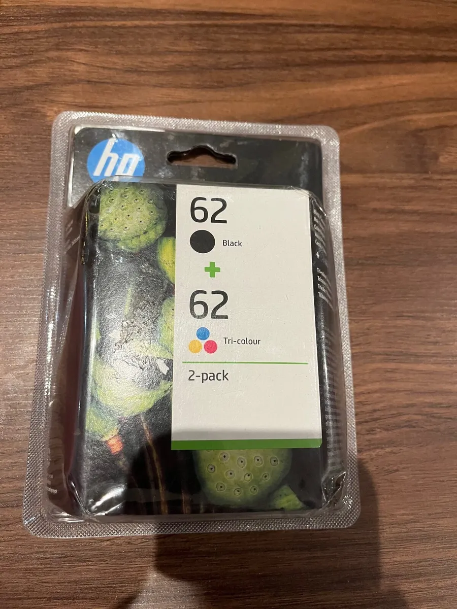 HP 62 2-pack Black/Tri-color Original
