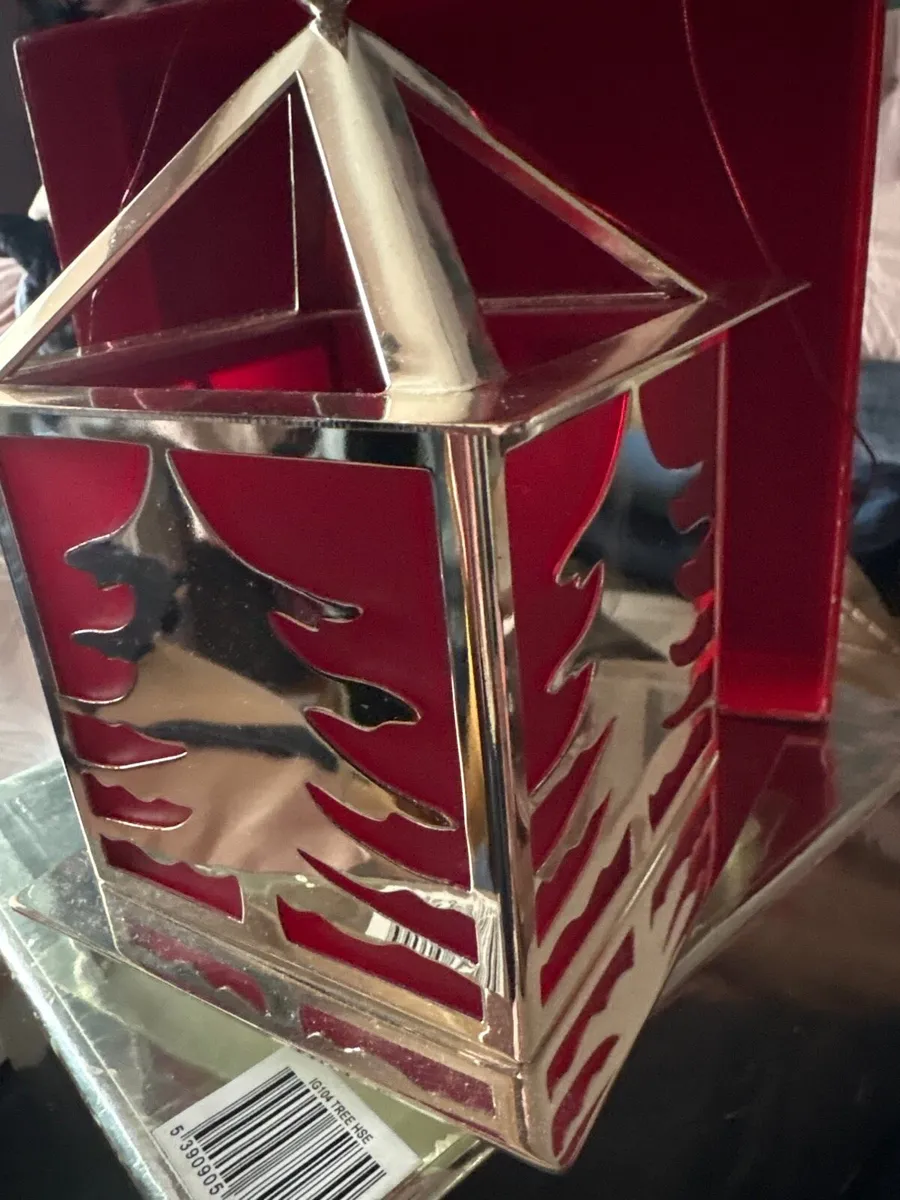 Newbridge silver tree house candle holder - Image 4