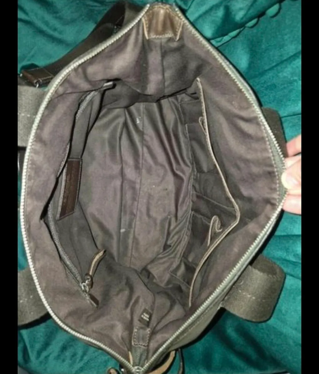 Coach Leather Satchel Bag - Image 3