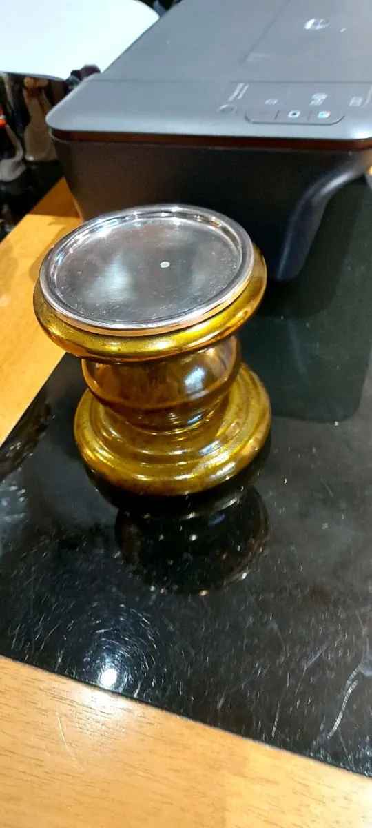 Vintage Christmas  Candle Holder - Image 3