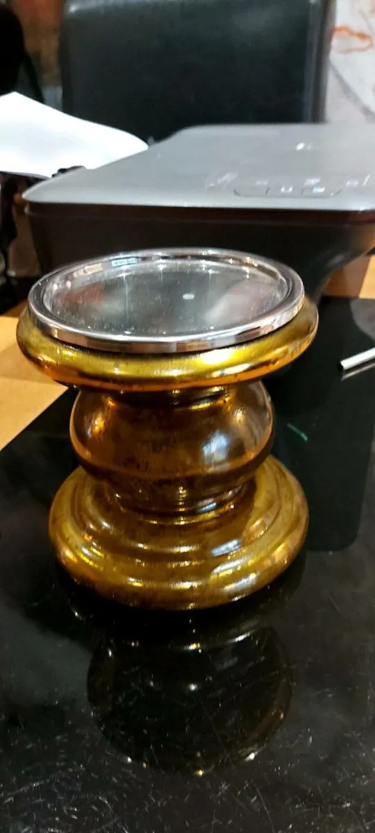 Vintage Christmas  Candle Holder - Image 1