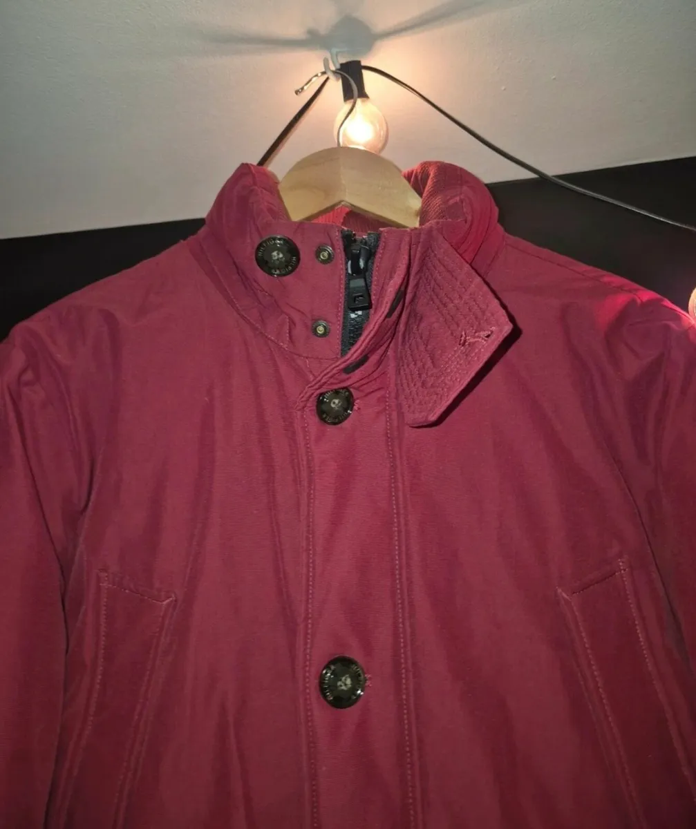 Tommy Hilfiger Red Winter Parka Jacket - Image 2