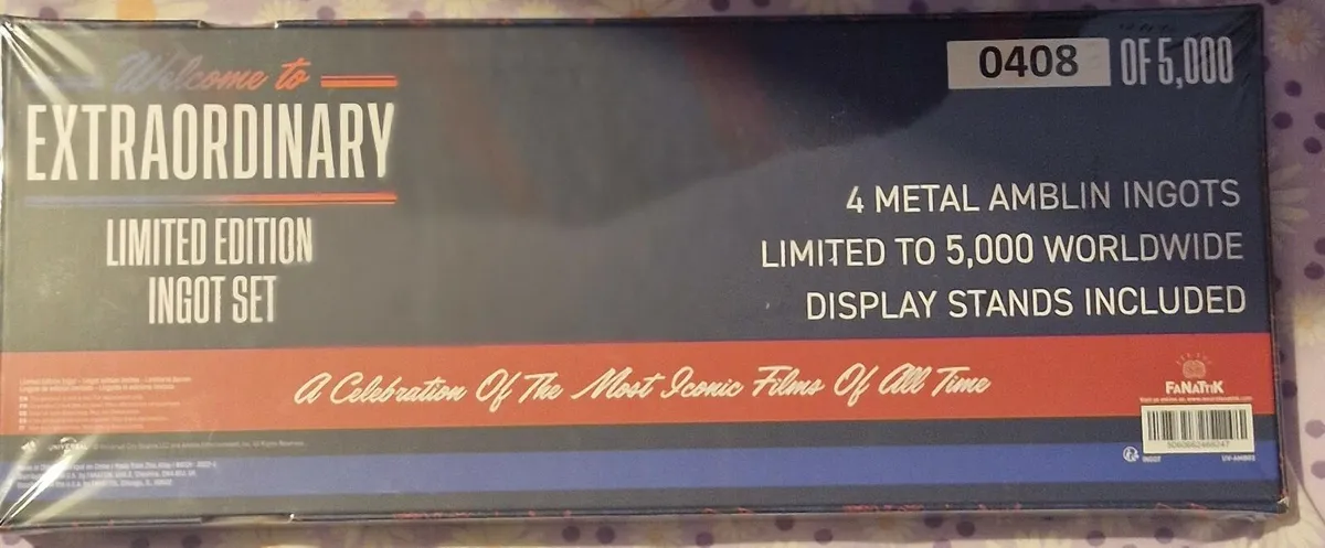 Fanattik Amblin 4 Piece Ingot Collection limited - Image 3