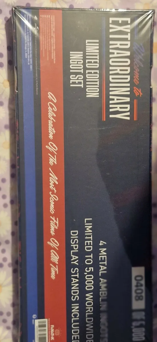 Fanattik Amblin 4 Piece Ingot Collection limited - Image 4