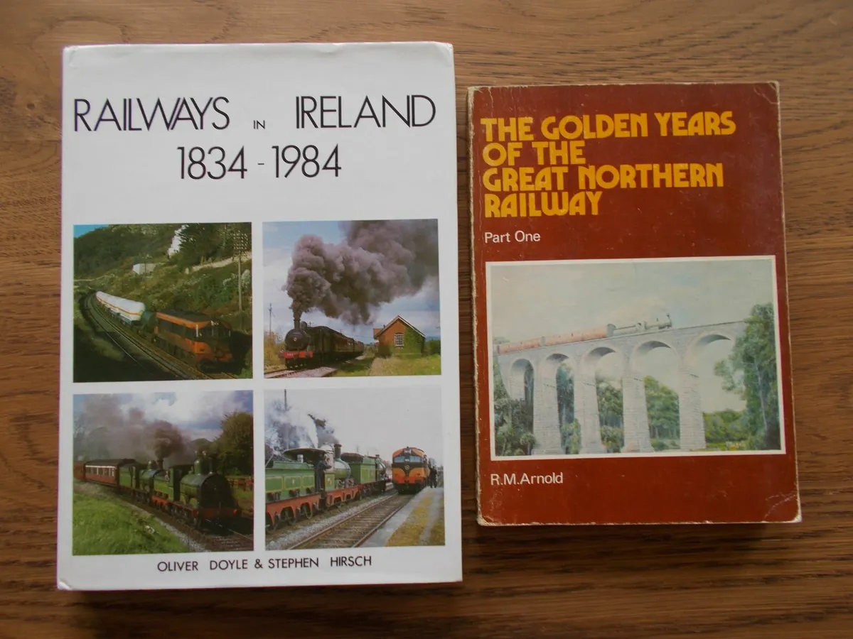 Lot of 3 Irish Railways Books - Image 1