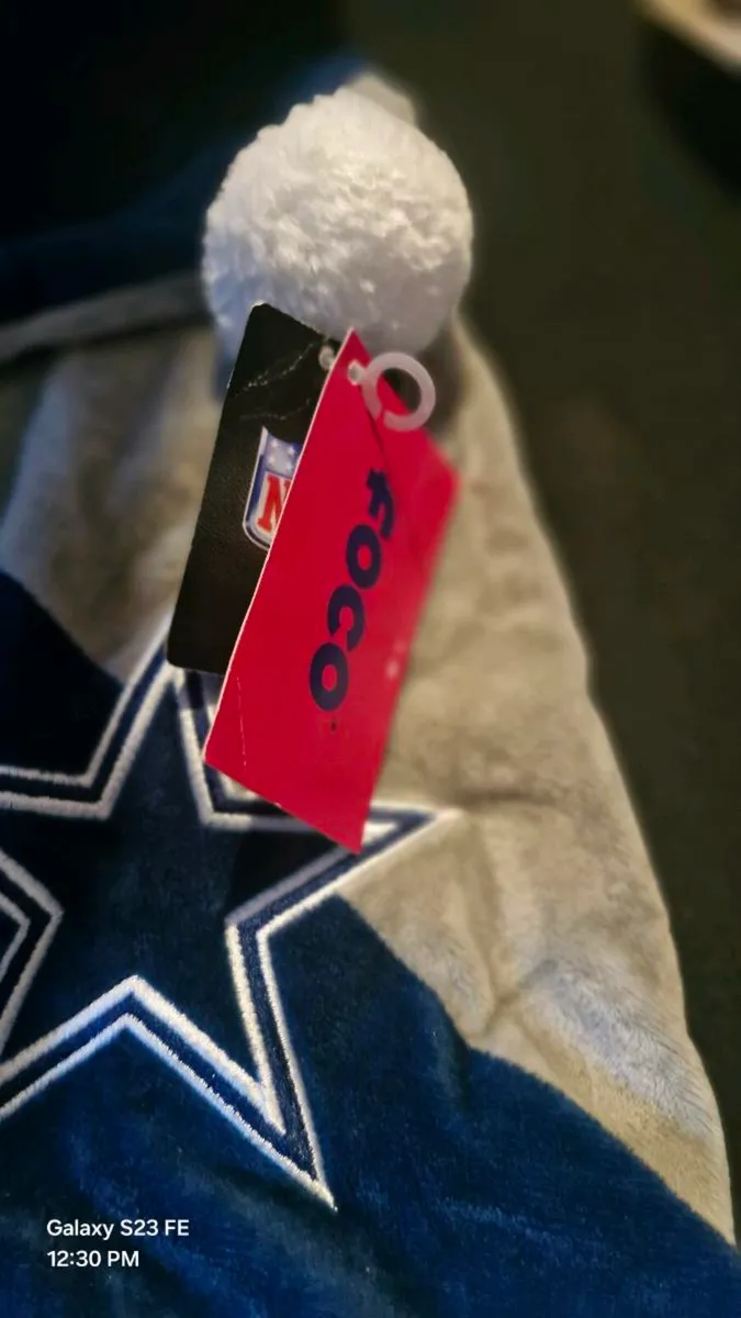 Dallas Cowboys Santa Hat - Image 2