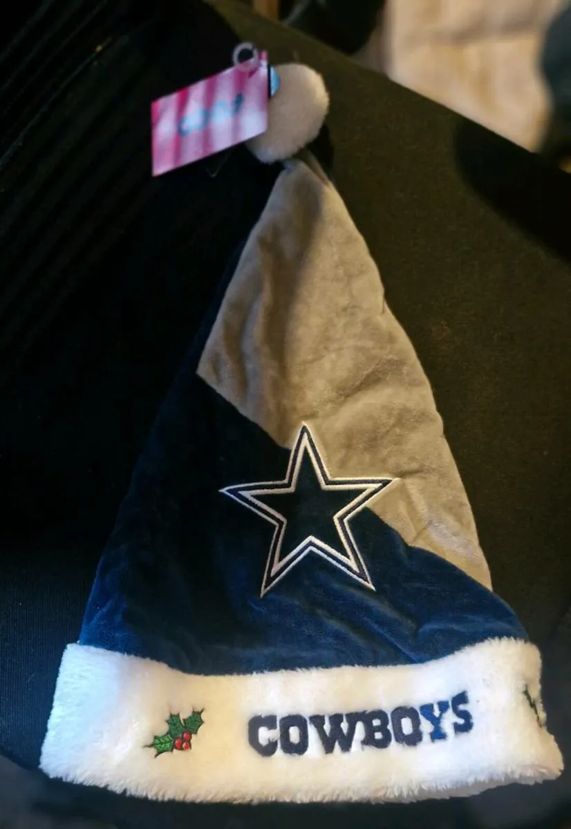 Dallas Cowboys Santa Hat - Image 4