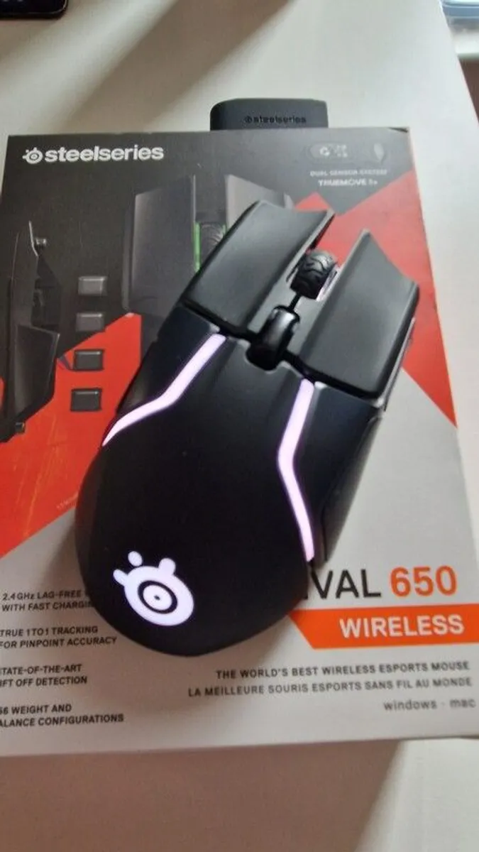 Steelseries Rival 650 Wireless - Image 1