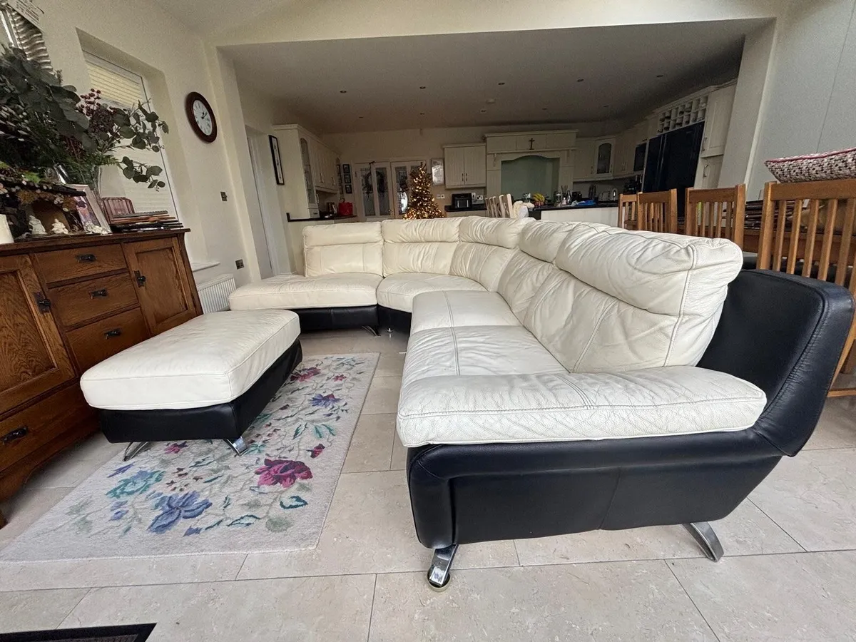 Leather sofa - Image 1