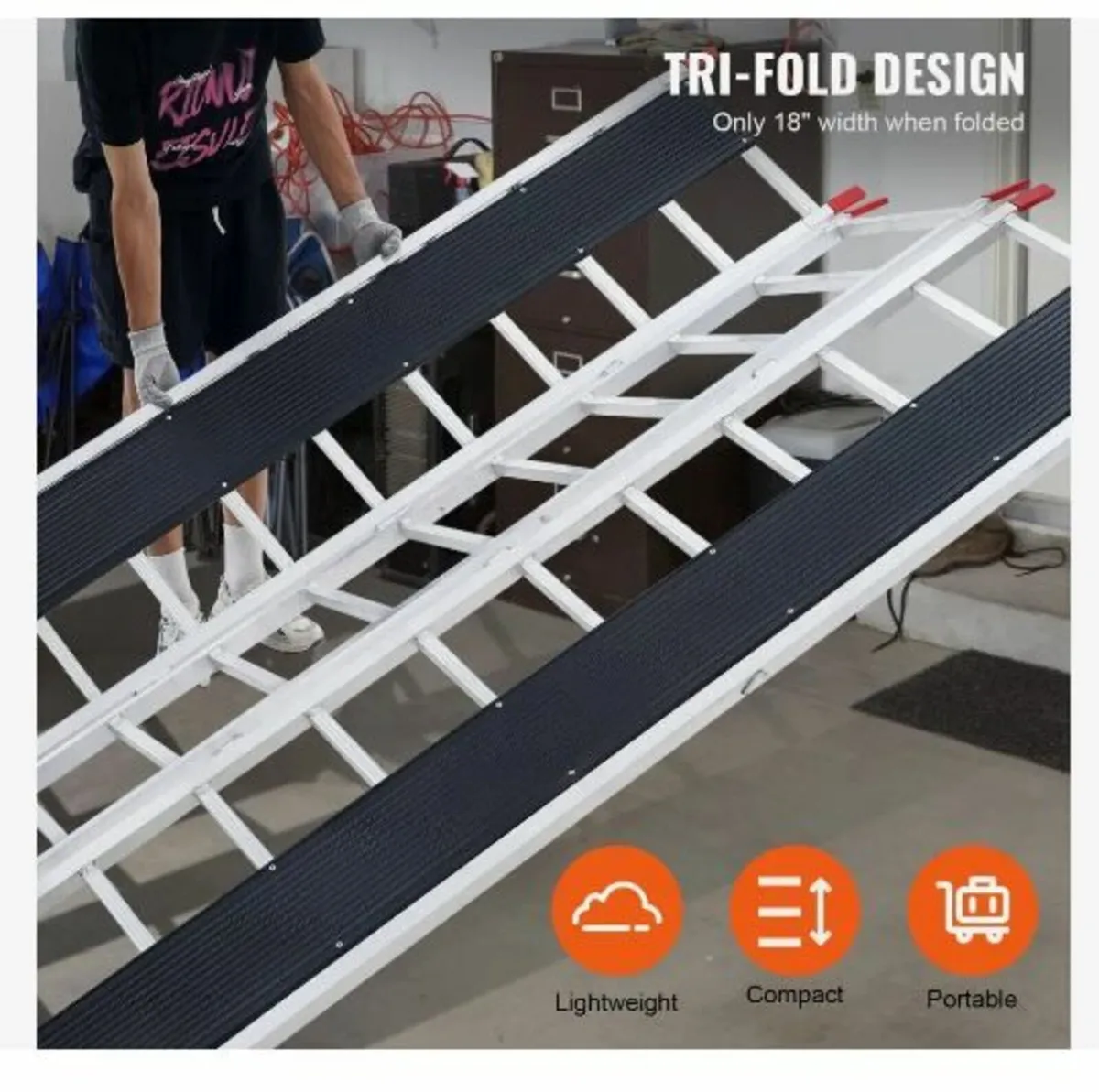 ri-Fold Loading Ramp, 2160 x 1375 mm - Image 2