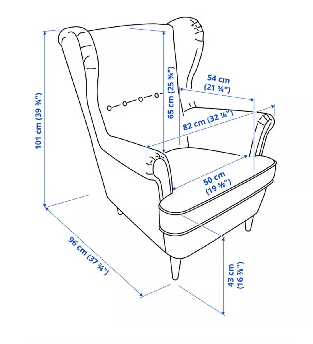 IKEA Strandmon Armchair - Image 2