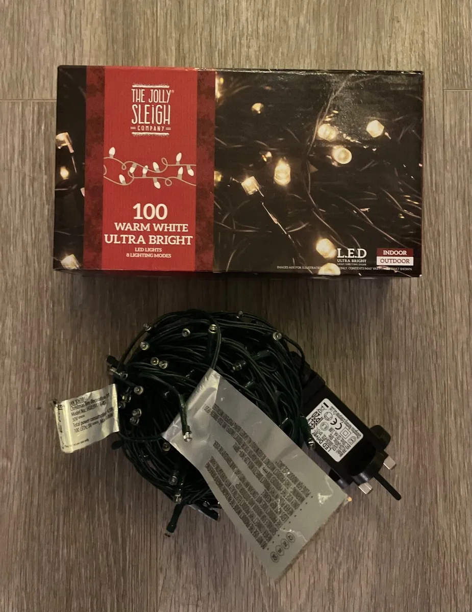 100 Christmas Lights - Warm White