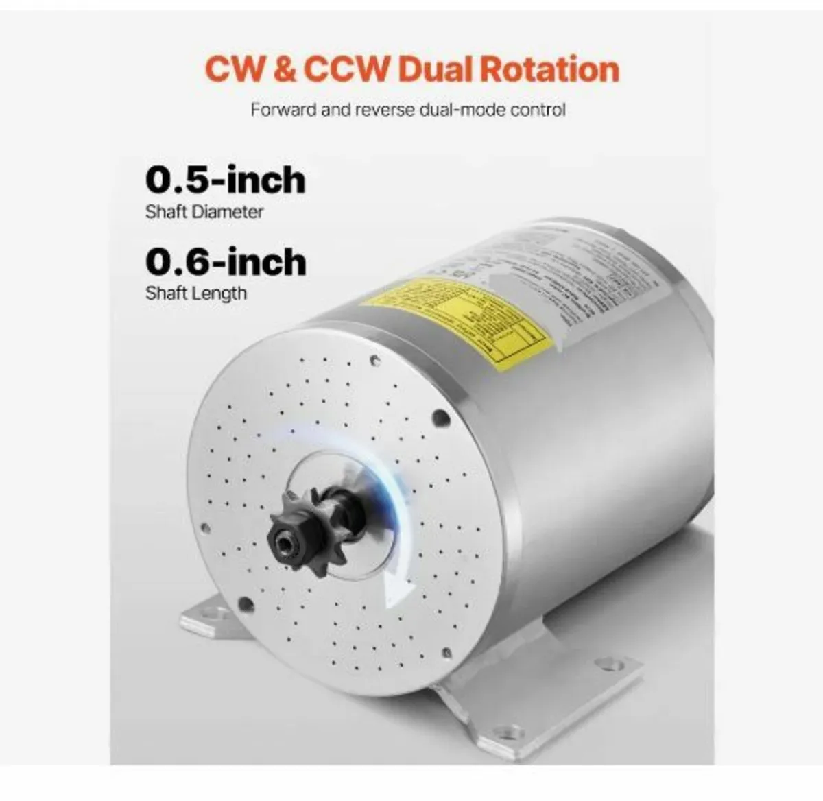 1800W Electric Brushless DC Motor Kit - Image 3