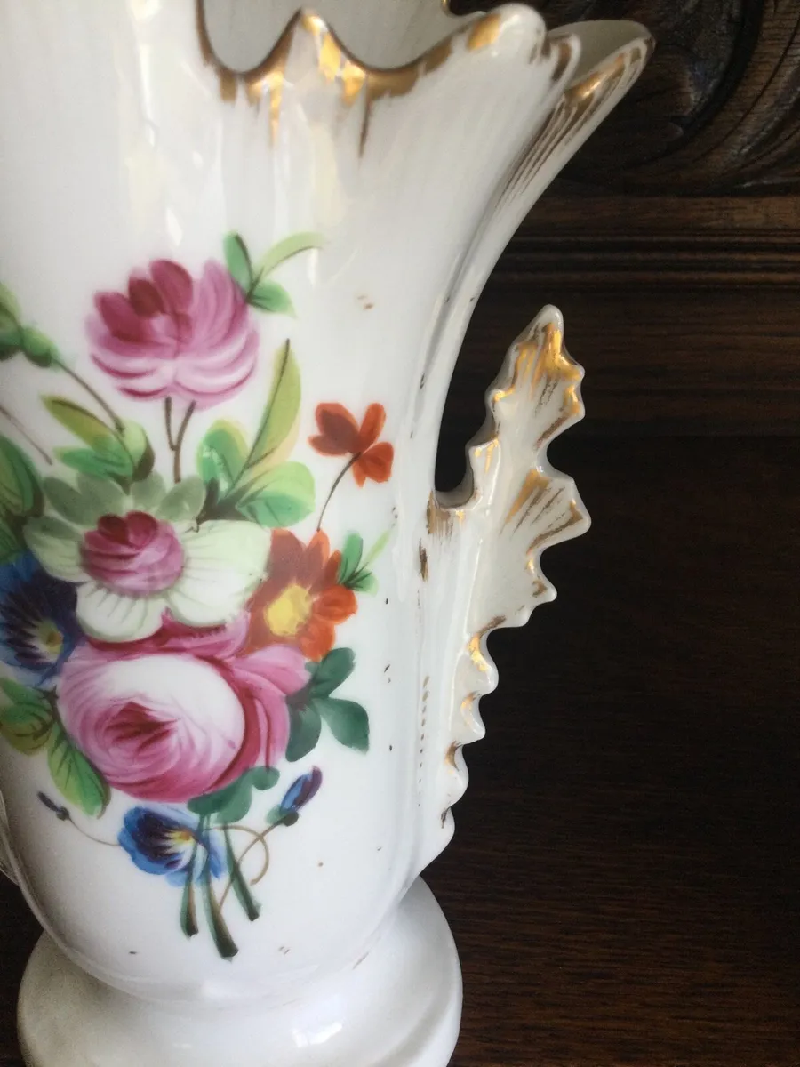 Pair Gilded Vases - Image 2