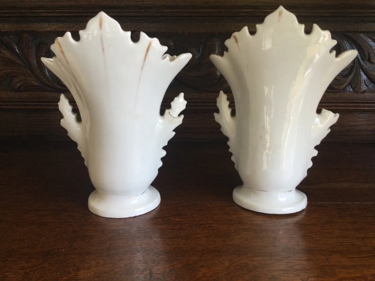 Pair Gilded Vases - Image 4