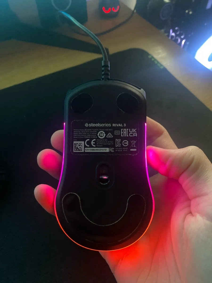 Steelseries rival 3 wired gaming mouse rgb - Image 3
