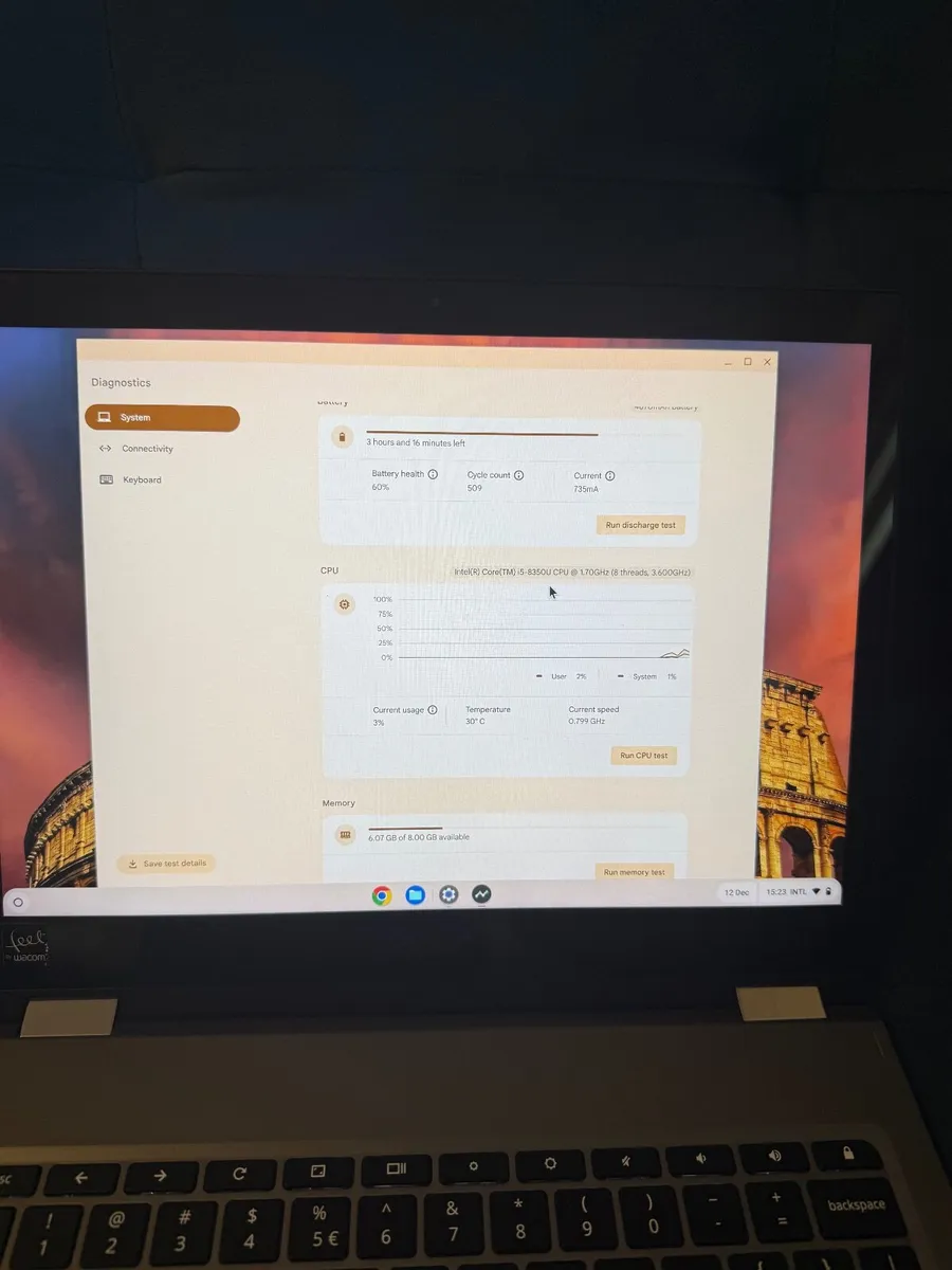 Acer Spin 13 ChromeBook 2in1 Laptop i5/8GB/64GB - Image 4