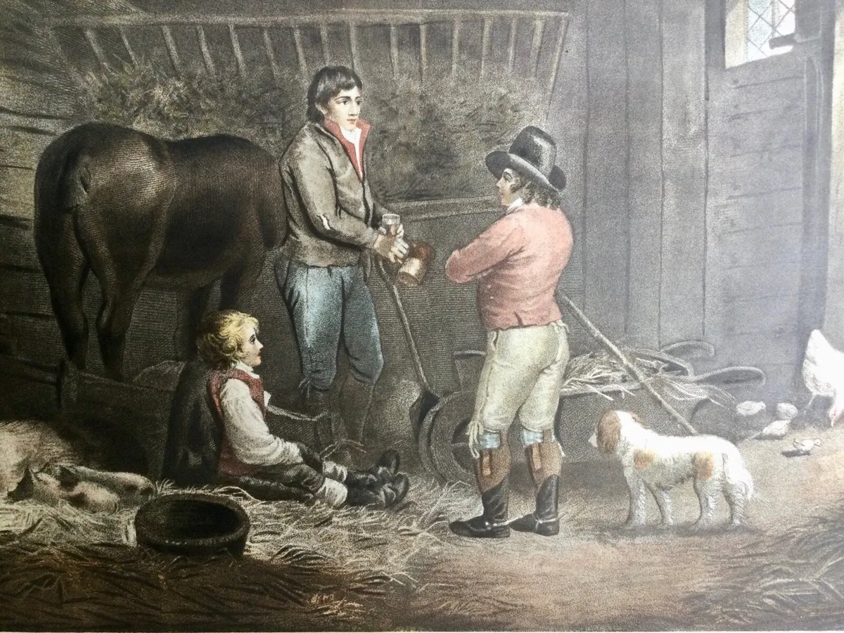 200 Years Old Antique Print - Image 1