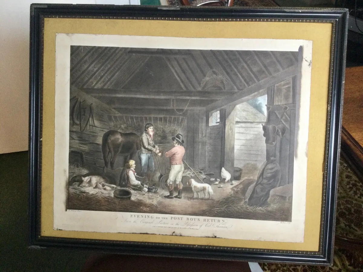 200 Years Old Antique Print - Image 3