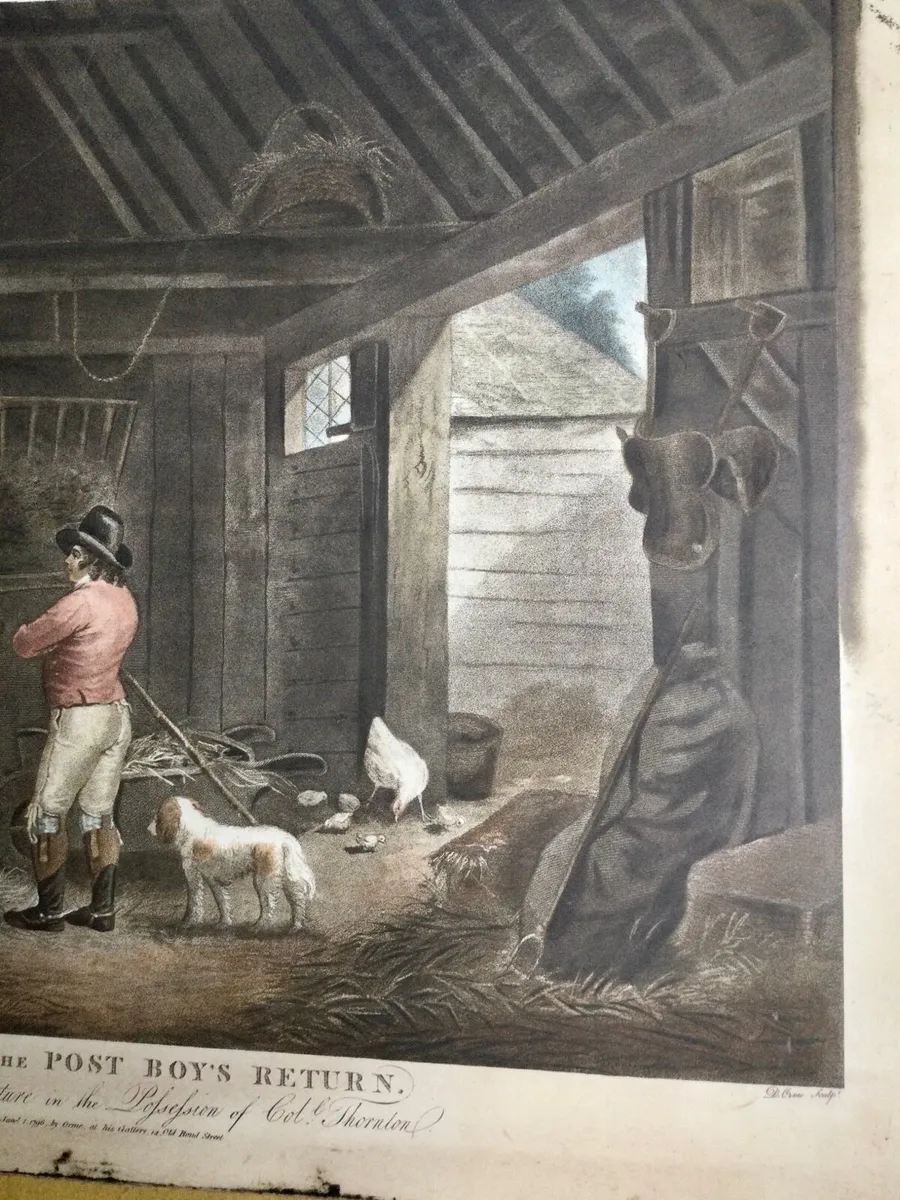 200 Years Old Antique Print - Image 4