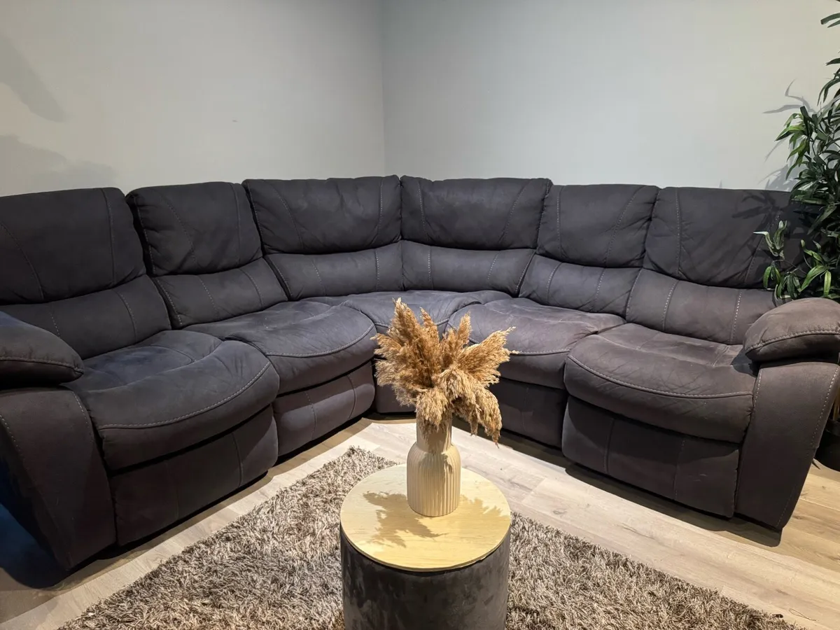 Electric recliner EZ LIVING corner sofa - Image 3