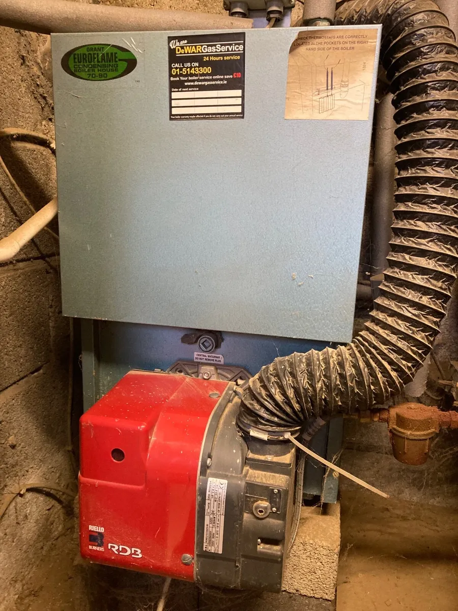 Oil Boiler  & Oil Tank - Image 2