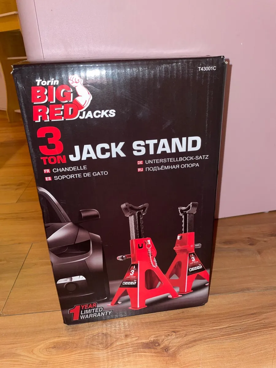 Pair Of 3 Ton Axle Stands - Image 1