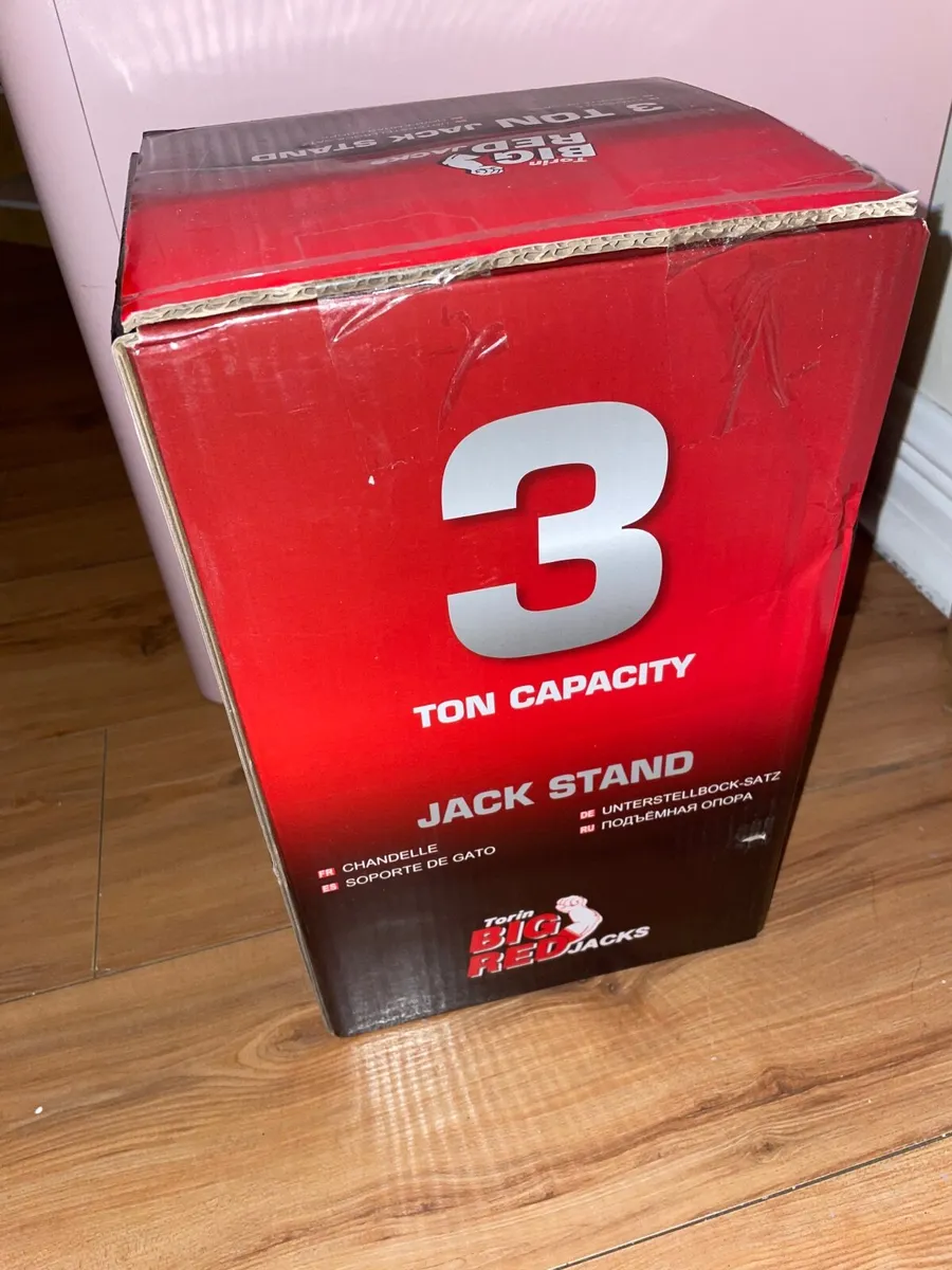 Pair Of 3 Ton Axle Stands - Image 2