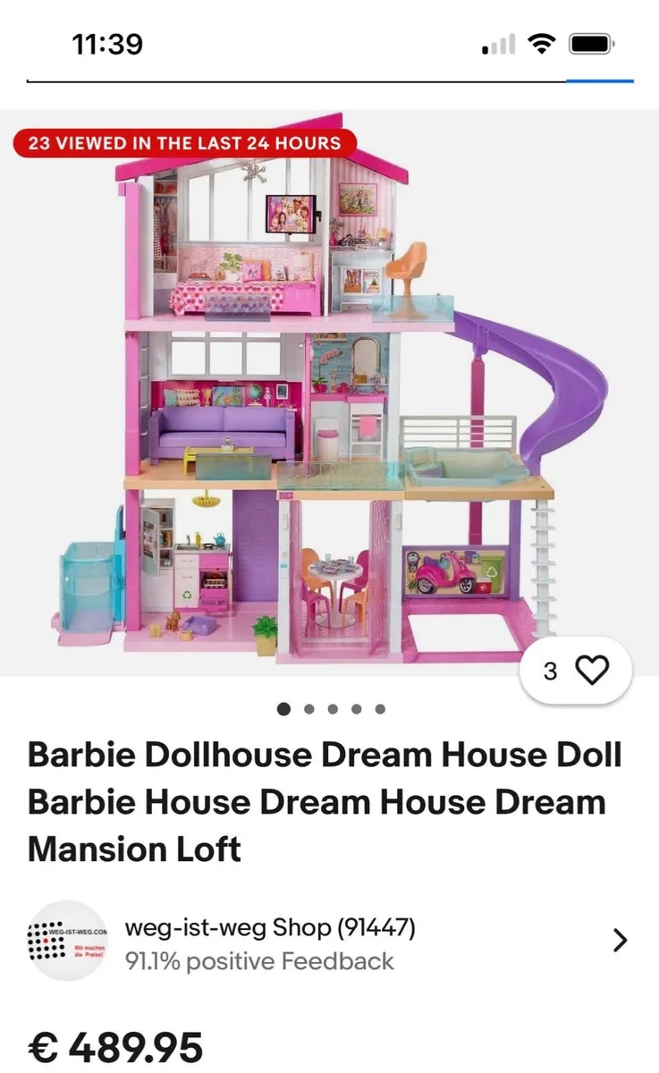 Barbie Dream House and accessories - Image 2