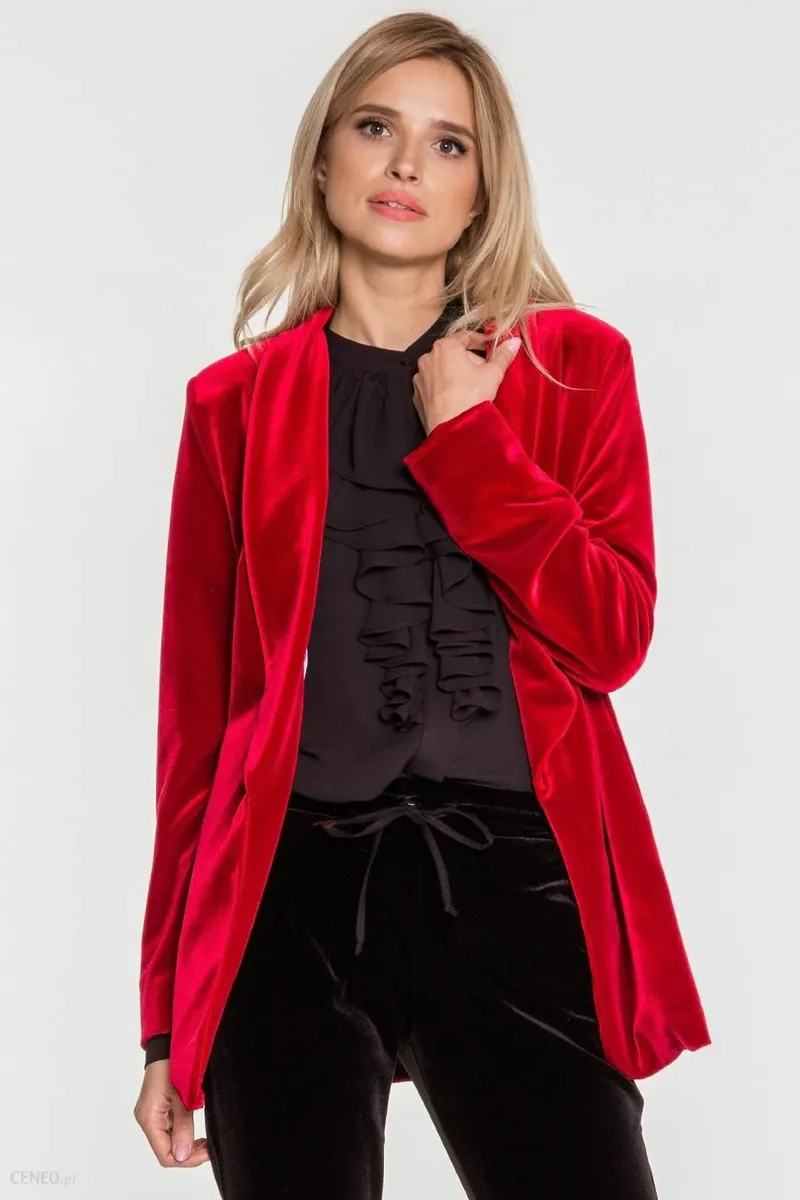 Velvet Jacket Elegant Jacket For Women one size - Image 3