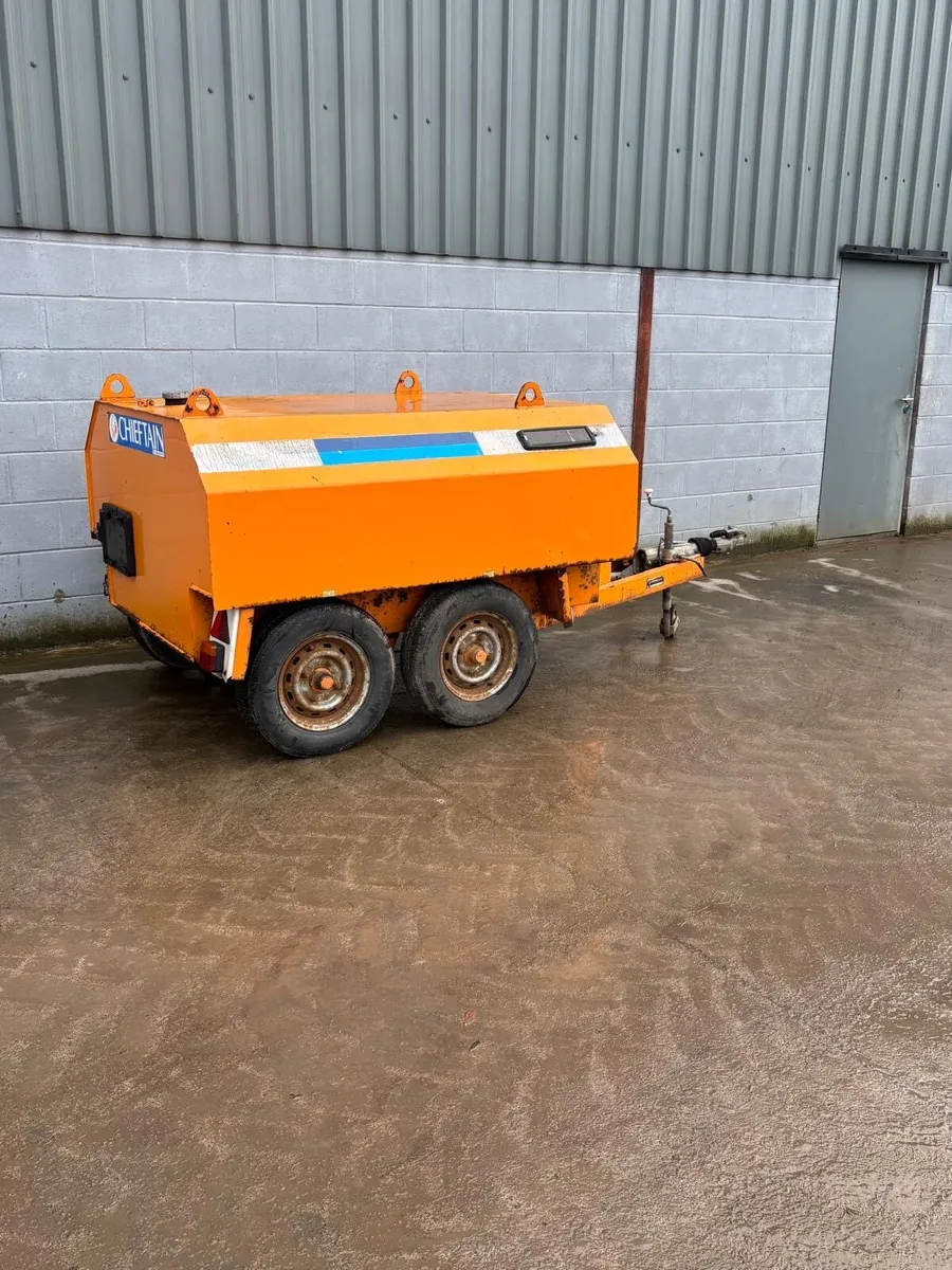 Chieftain 1300 litre bowser - Image 3