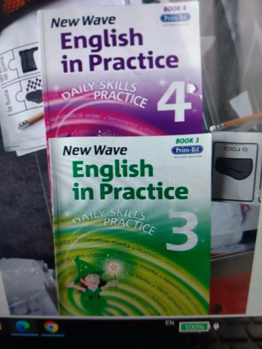 English in practice 3 and 4 please read descriptio