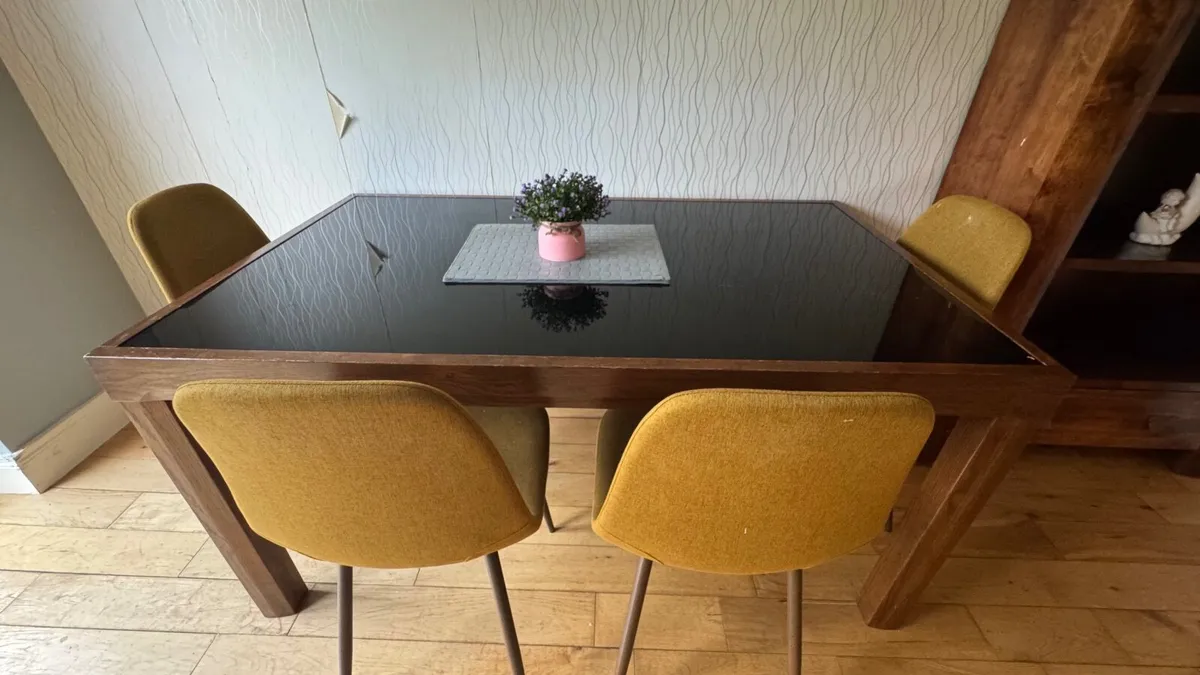 Dining Table and Chairs - Image 1