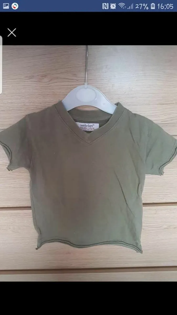 6/9 months barely worn 4 e each - Image 1