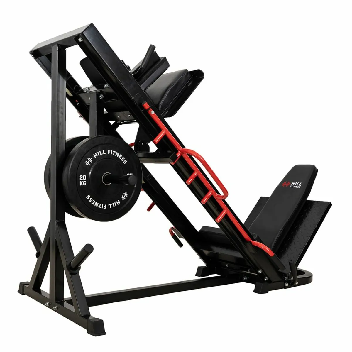 Dual Leg Press & Hack Squat Machine - Weights Gym - Image 1