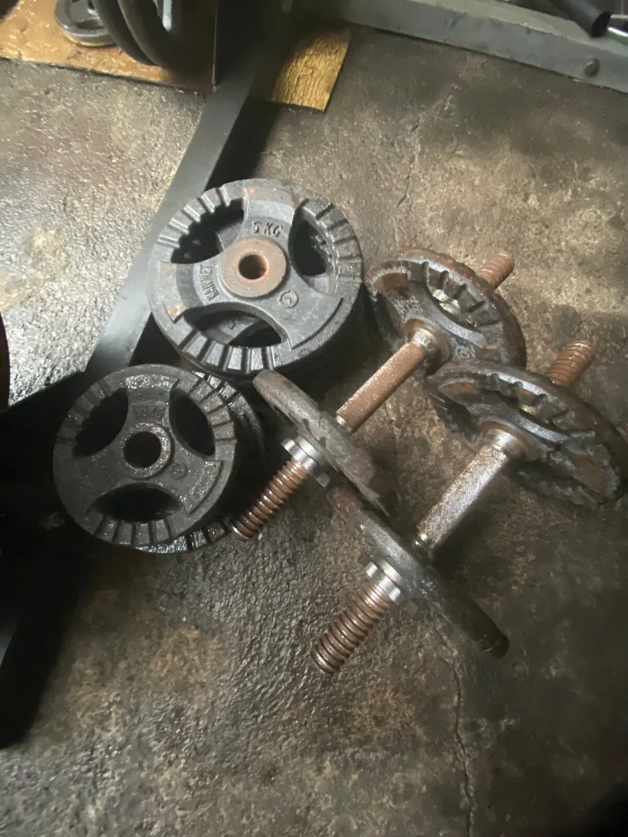 Power Rack, Bench & Weights (165kg) - Image 4