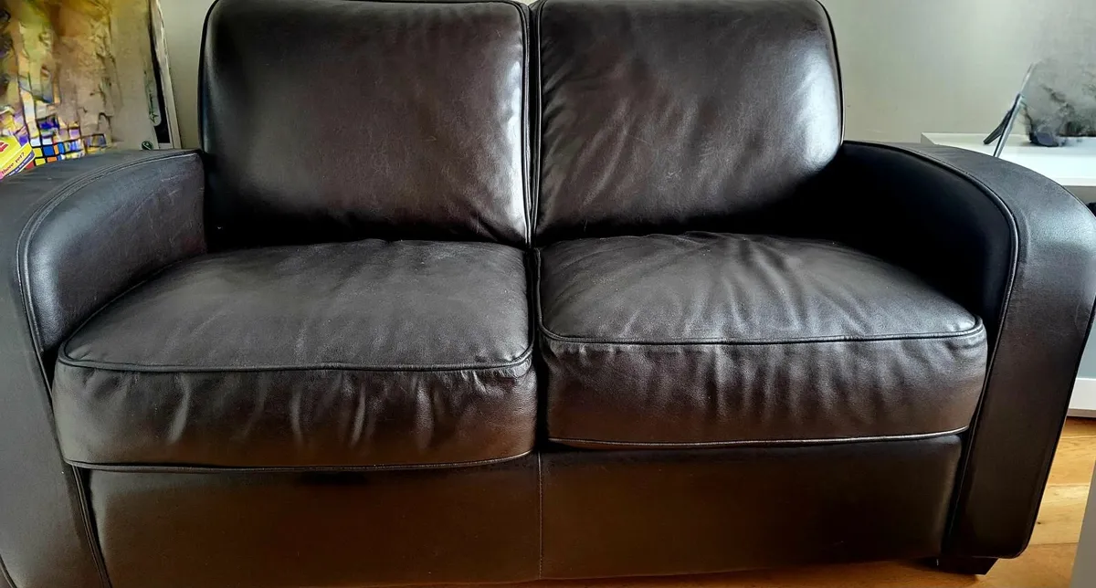 Leather sofa - Image 1