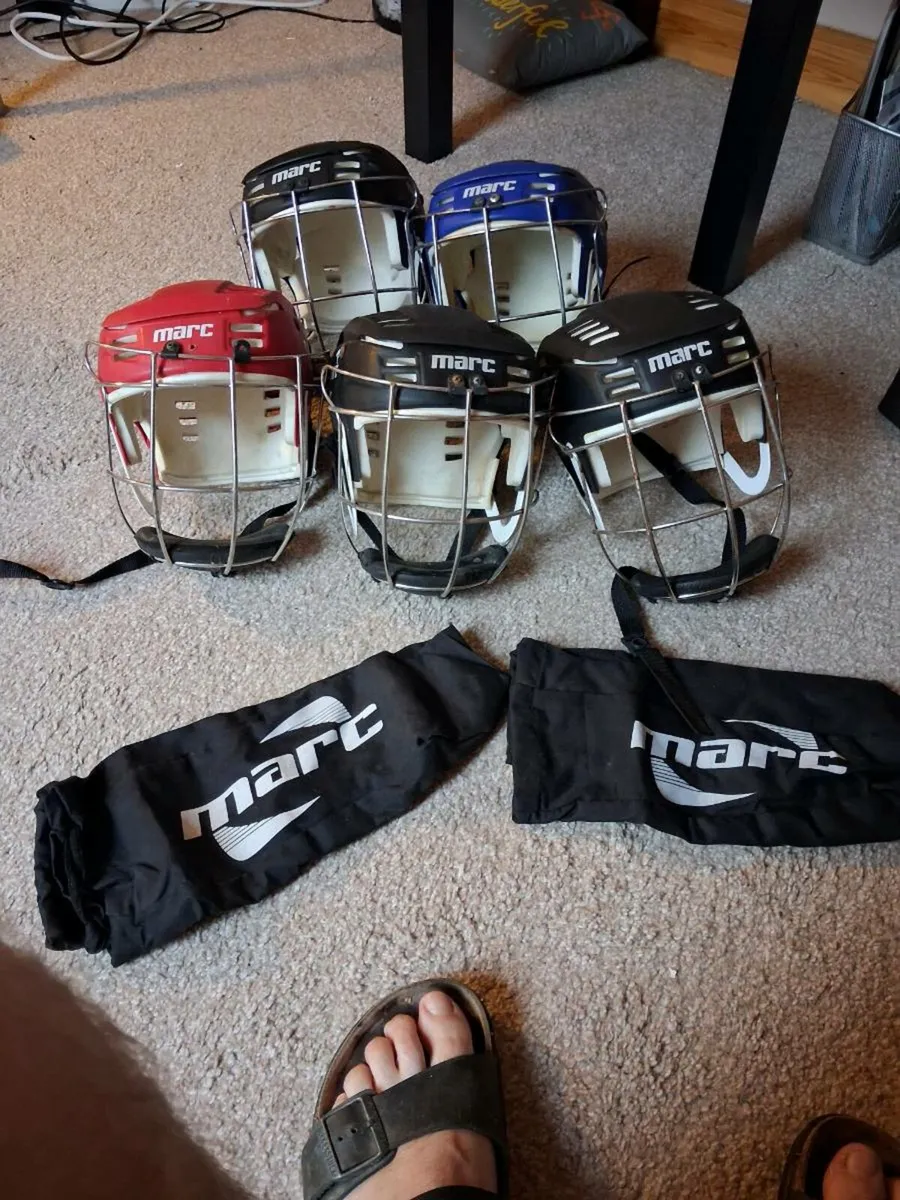 Marc hurling helmets