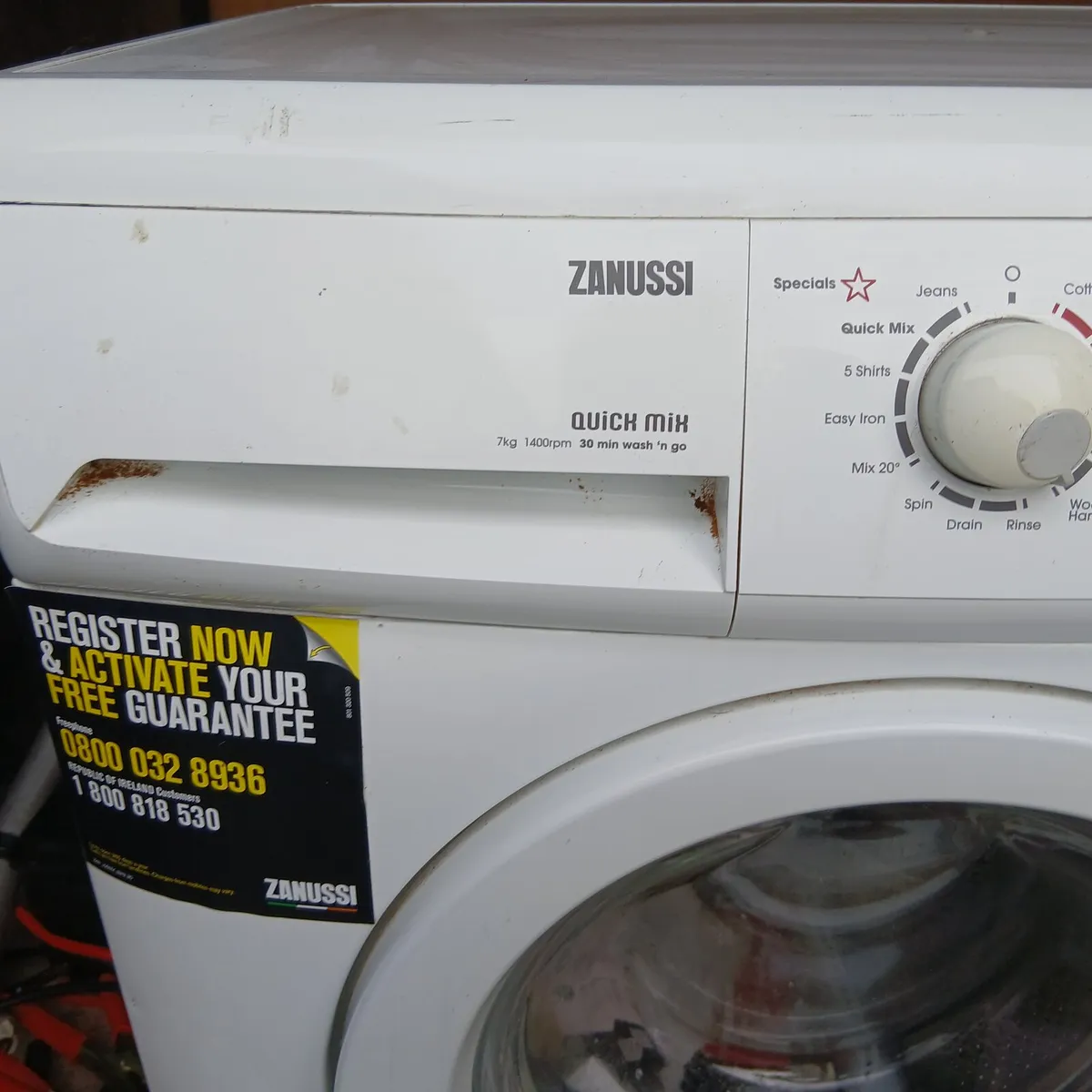 Washing machine Zanussi quick mx Free to take away - Image 2