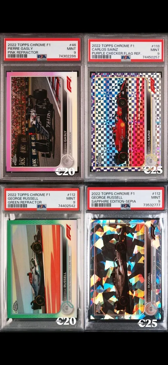 F1 PSA GRADED FORMULA ONE CARDS ESPEON_SEAN - Image 2